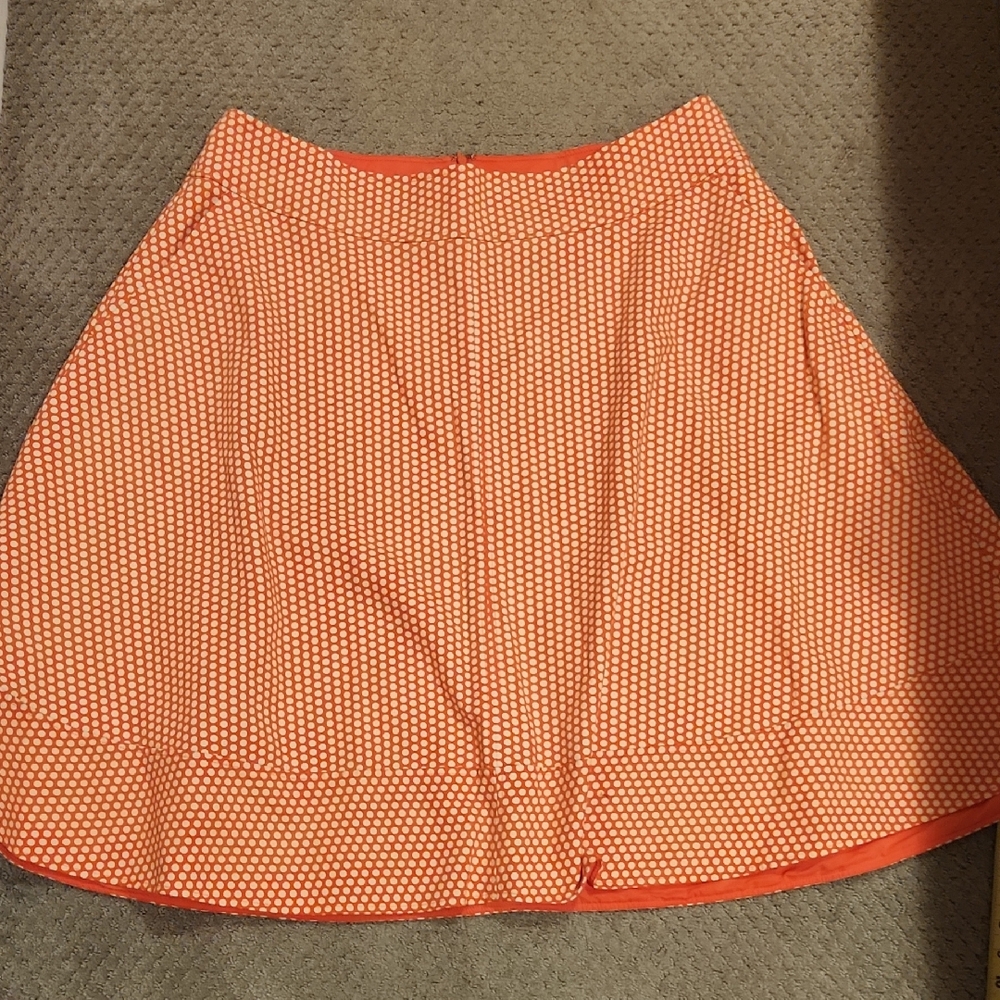 New Lane Bryant Orane Polka Dot A Line Skirt . Sz 20